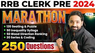 IBPS RRB Clerk 2024  Reasoning 7 Hours Maha Marathon  Reasoning By Puneet Sir