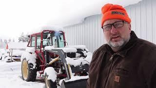 Belarus 572 Tractor Cold Start