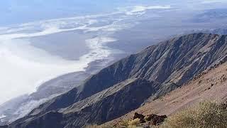 Amerikada Ölüm Vadisindeyim. Death Valley the lowest point in North America.