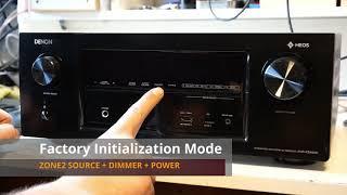 Denon AVR X2400 reset