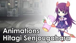 Hitagi Senjougahara - Battle Animations
