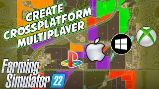 FS22 How To Create Cross-Platform Multiplayer  Farming Simulator 22