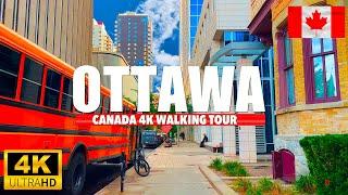 Ottawa Canada 4K UHD HDR 60 fps Walking Tour 2024