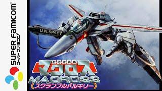 Longplay SFC - Choujikuu Yousai Macross Scrambled Valkyrie 4K 60FPS