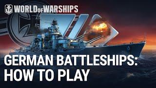 German Battleships Review  World of Warships