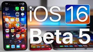 iOS 16 Beta 5 is Out - Whats New?