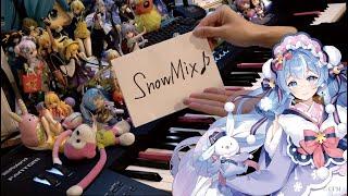 「Snowmix」を作曲者が弾いてみた【SNOW MIKU 2023テーマソング】