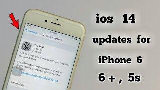 ios 14 update for iPhone 6  6+  and 5s  How to update iPhone 6 on ios 14