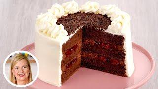 Professional Baker Teaches You How To Make BLACK FOREST CAKE