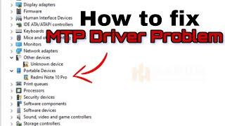 Fix MTP Usb Device Driver Problem