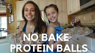 HEALTHY SNACK IDEA No Bake Protein Balls