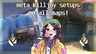 *NEW* Radiant Killjoy Setups For Every Map Valorant Guide