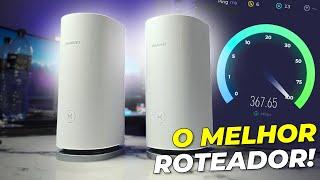 WIFI MUITO mais RÁPIDO O Melhor ROTEADOR CUSTO-BENEFÍCIO 2024 Wi-Fi 6 - HUAWEI MESH 3