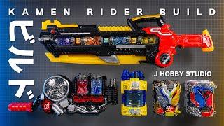 Kamen Rider Build DX Build Driver and All power up items  Unboxing and Henshin sound
