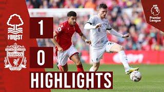 HIGHLIGHTS Nottingham Forest 1-0 Liverpool  Awoniyi goal the difference at City Ground