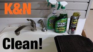 How to Clean & Recharge K&N Air Filter w Household Products