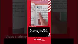 VIDEO VIRAL CORONA VIRUS SUDAH ADA DI BUKU IPA THN 2017