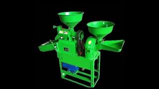 4in1 Rice Mill with Grinder & Separator Sieve