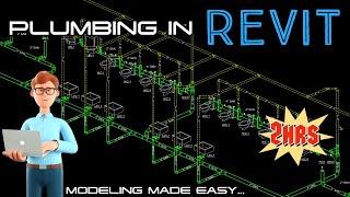 Plumbing Modeling in Revit - Full Project