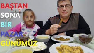 Kız babası ailesinden bir pazar maratonu  Bu kadar iş bu gün nasıl yetişecek    bakalım sohbet vlog