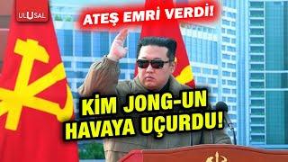 Güney Kore panikte Kim Jong-Un o alanları havaya uçurdu