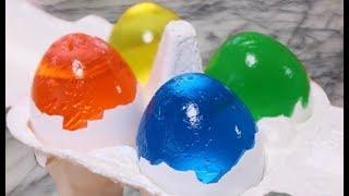 DIY WATER JELL-O SURPRISE EGGS 