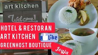 Makan siang di Art Kitchen Greenhost Boutique Hotel - Jogjakarta