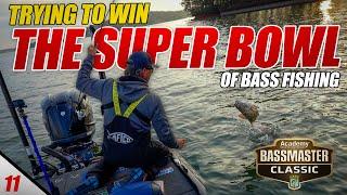 Trying to WIN the SUPER BOWL of Bass Fishing-2023 Bassmaster Classic Knoxville Day 1&2- UFB S3E11