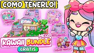 COMO RECLAMAR EL NUEVO MEGA PAQUETE *MEGA KAWAII BUNDLE* GRATIS Avatar World SOYFIFI🫧