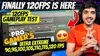  FINALLY 120 FPS GAMING TEST IS HERE  120 FPS IN 3.2 UPDATE BGMI & PUBG MOBILE - 120 FPS GAMEPLAY