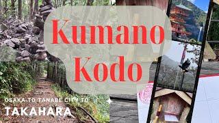 Japan Solo Hiking the sacred Kumano Kodo Pt 1 - Tanabe to Takahara