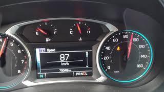 Chevrolet Malibu 1.5 Turbo  0-100 kmh acceleration. Model 2017