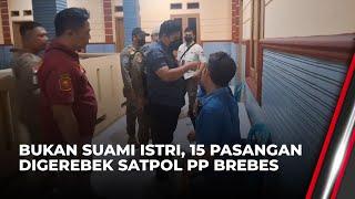 Belasan Pasangan Mesum Terjaring Razia di Hotel Pinggir Pantura Brebes  OneNews Update