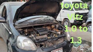 toyota vitz 1.0 to 1.3 fe conversion model 2003