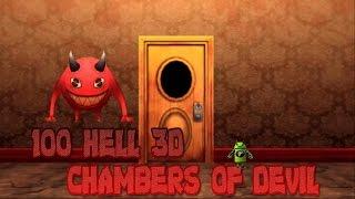 100 Hell 3D Chambers of Devil Floor 19 Walkthrough