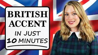 Have the Modern R.P accent in just 10 mins   Enjoy   British English 