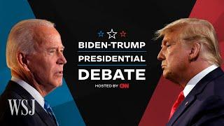 Watch Live Biden and Trump in the First 2024 Presidential Debate  WSJ