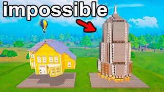 LEGO FORTNITE But Everyone Makes IMPOSSIBLE Builds