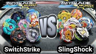 A STAR IS BORN Beyblade Burst Turbo SLINGSHOCK vs Beyblade Burst Evolution SWITCHSTRIKE Bey Battles