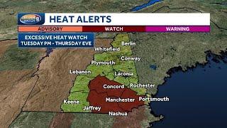 Dangerously hot conditions expected this week in New Hampshire