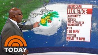 Tracking Hurricane Florence East Coast Braces For Landfall  TODAY