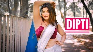 DIPTI  OUTDOOR SAREE FASHION VLOG  BONG SAREE SHOOT  SAREE LOVER  SAREE SUNDORI