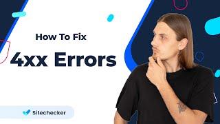 How to Fix 4xx Errors 404 403 401 HTTP Status Codes