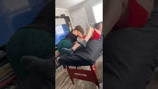 Big Butt Hot mom Giving massage To Dad Mom enjoyed   #shorts