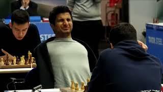 THE MOMENT alireza firouzja BLUNDER against Vidit   EPIC REACTION  Tata steel chess 2024