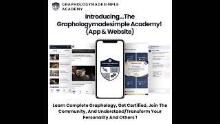 Graphologymadesimple Academy The Free Graphology Learning App