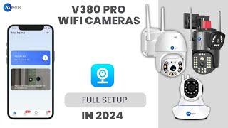How To Install V380 Pro Wifi Cameras In 2024  Easy Steps  Maizic Smarthome