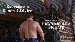 How To Build A BIG BACK -  Bodybuilding & Powerlifting