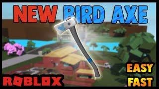 How to get the BIRD AXE  Easy & fast  Roblox