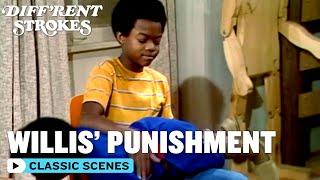 Diffrent Strokes  Willis Has To Punish Arnold  Classic TV Rewind